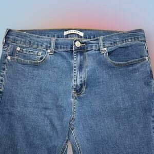PACSUN Men’s 34 x 34 STACKED SKINNY Blue Jeans